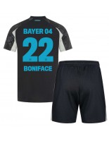 Bayer Leverkusen Victor Boniface #22 Alternativní dres pro děti 2024-25 Krátký Rukáv (+ trenýrky)